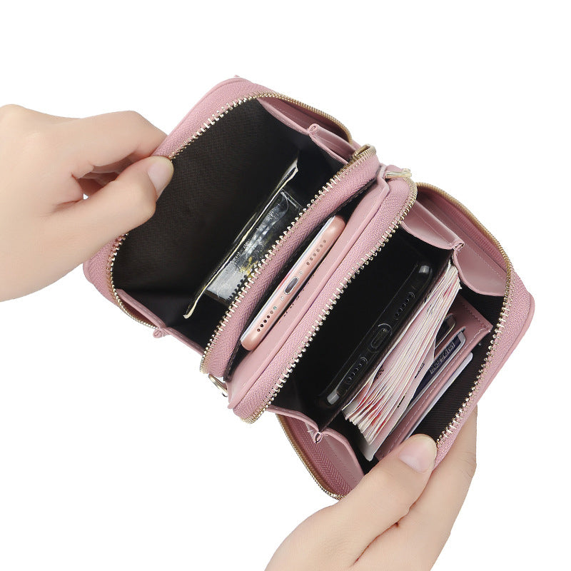 Large Capacity Crossbody Shoulder Bags For Women Fashion Zipper Mobile Phone Bag Large Capacity Crossbody Shoulder Bags For Women Fashion Zipper Mobile Phone Bag